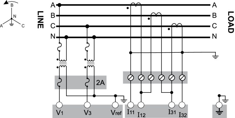 Wiring diagrams - ION8650